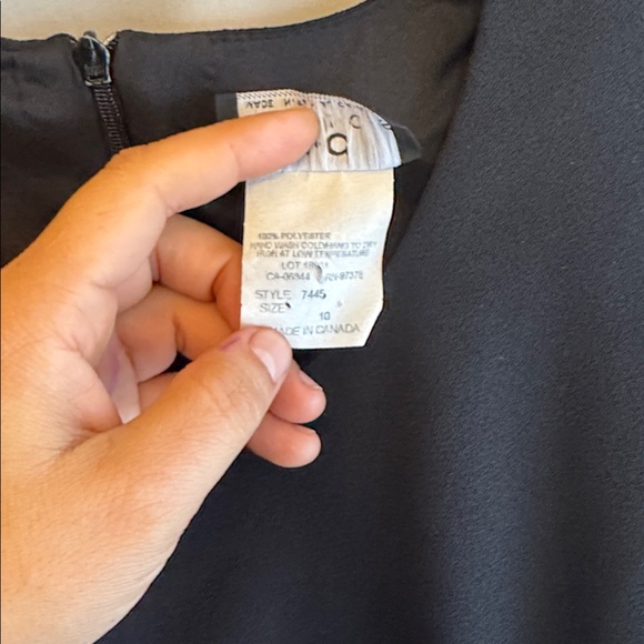 S.C Basics Black Midi Dress - Picture 3 of 13